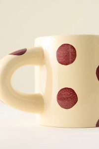 Damson Madder Handpainted Chubby Mug View 2