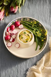 Leafy Vine Stoneware Chip + Dip View 2