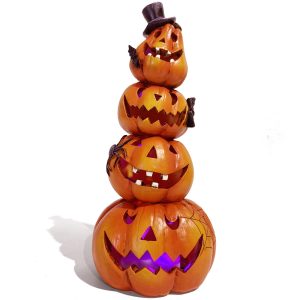 Halloween Pumpkin Decorations Indoor Halloween Decorations Clearance for Table/Halloween/Window/Present Box/Gift/Courtyard Corridor