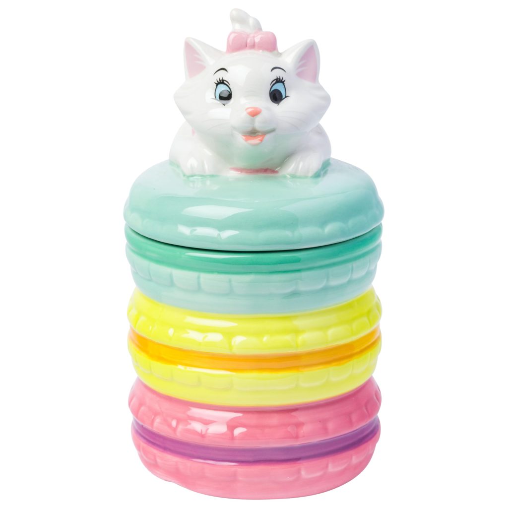 Silver Buffalo Disney The Aristocats Small Sculpted Ceramic Snack Jar Featuring Marie