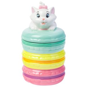 Silver Buffalo Disney The Aristocats Small Sculpted Ceramic Snack Jar Featuring Marie