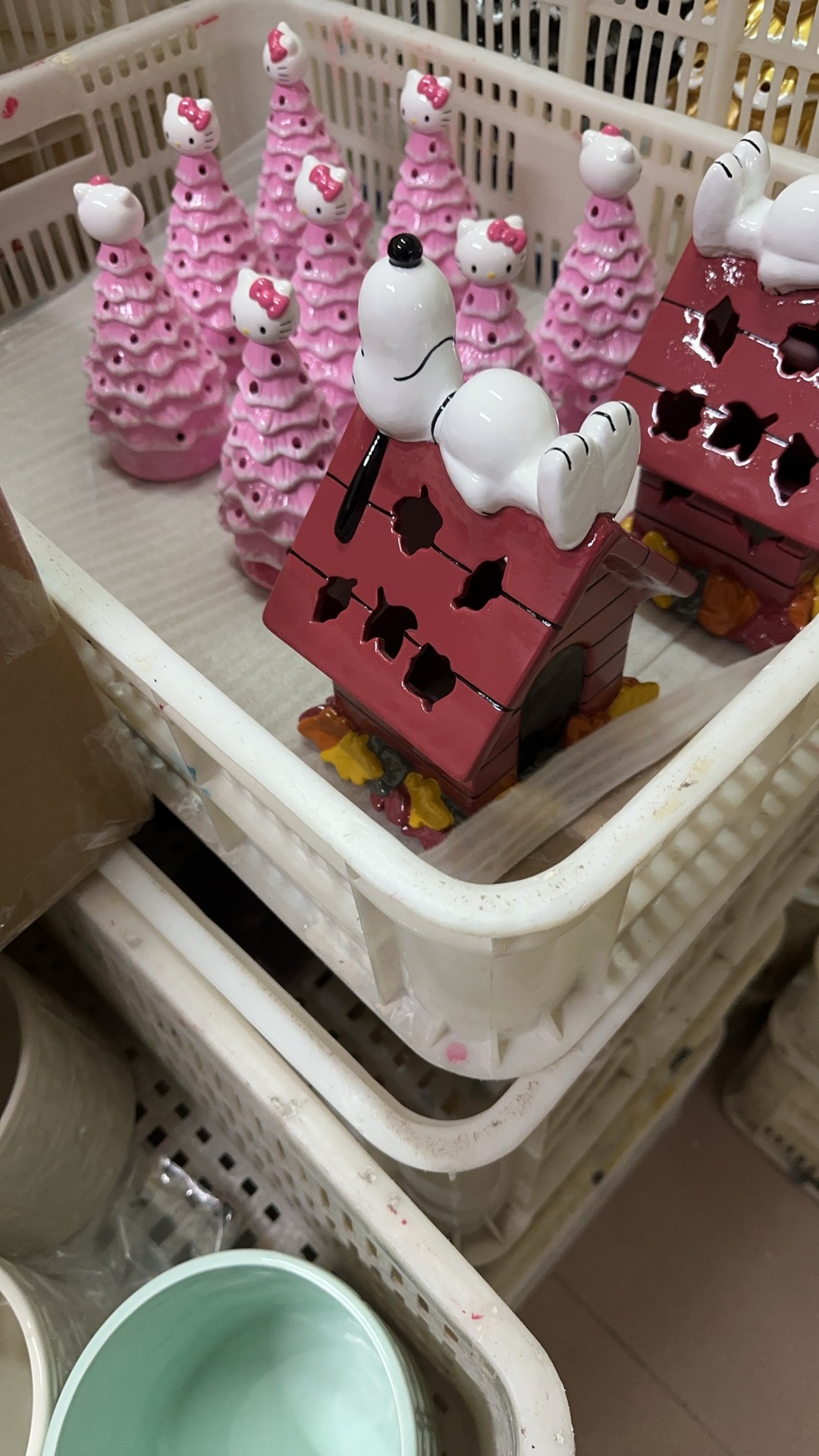 Selection of porcelain and quality inspection