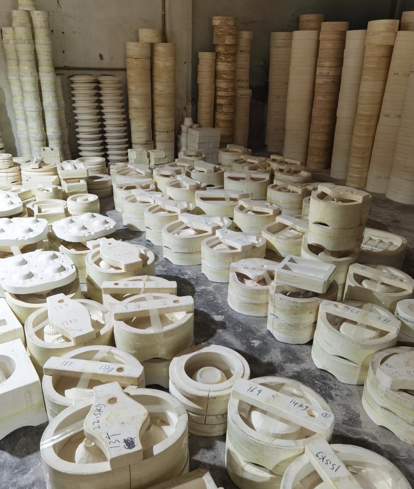 Production of Gypsum Molds