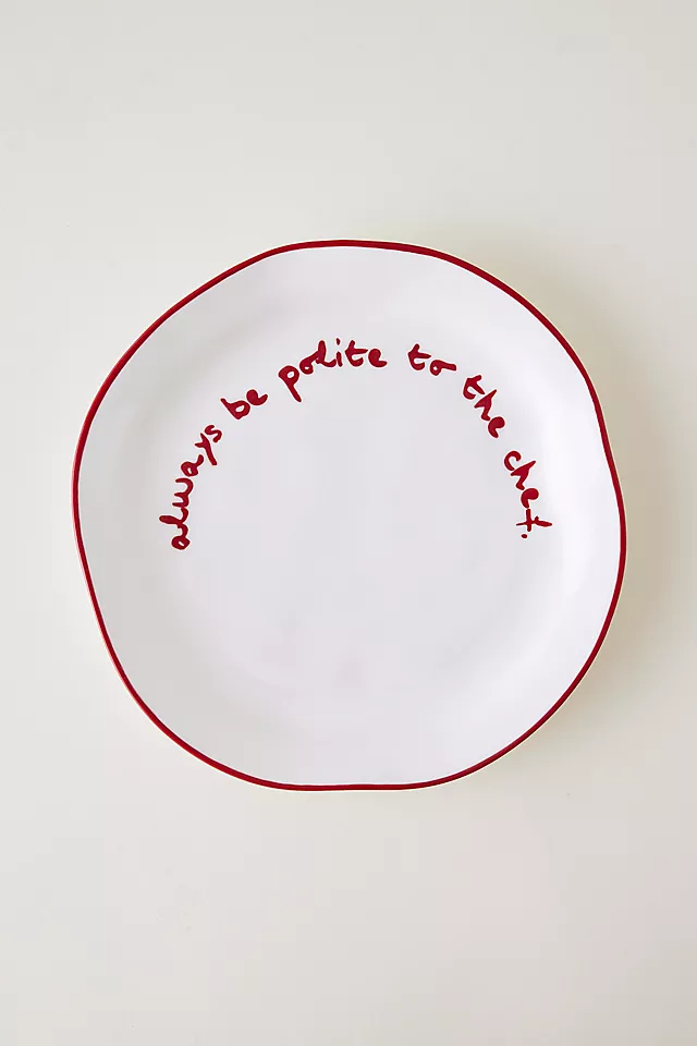 Maegen Statement Plate - Main View