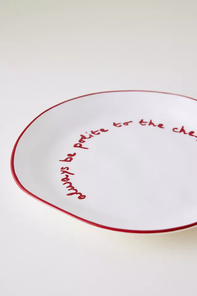 Maegen Statement Plate - View 2