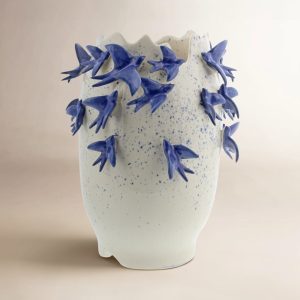 Euphemia Ceramic / Porcelain Floor Vase