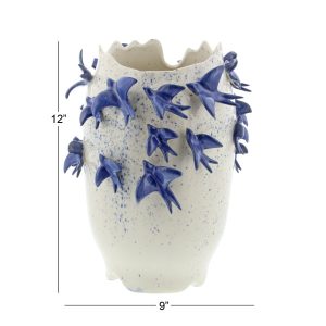 Euphemia Ceramic / Porcelain Floor Vase View 2